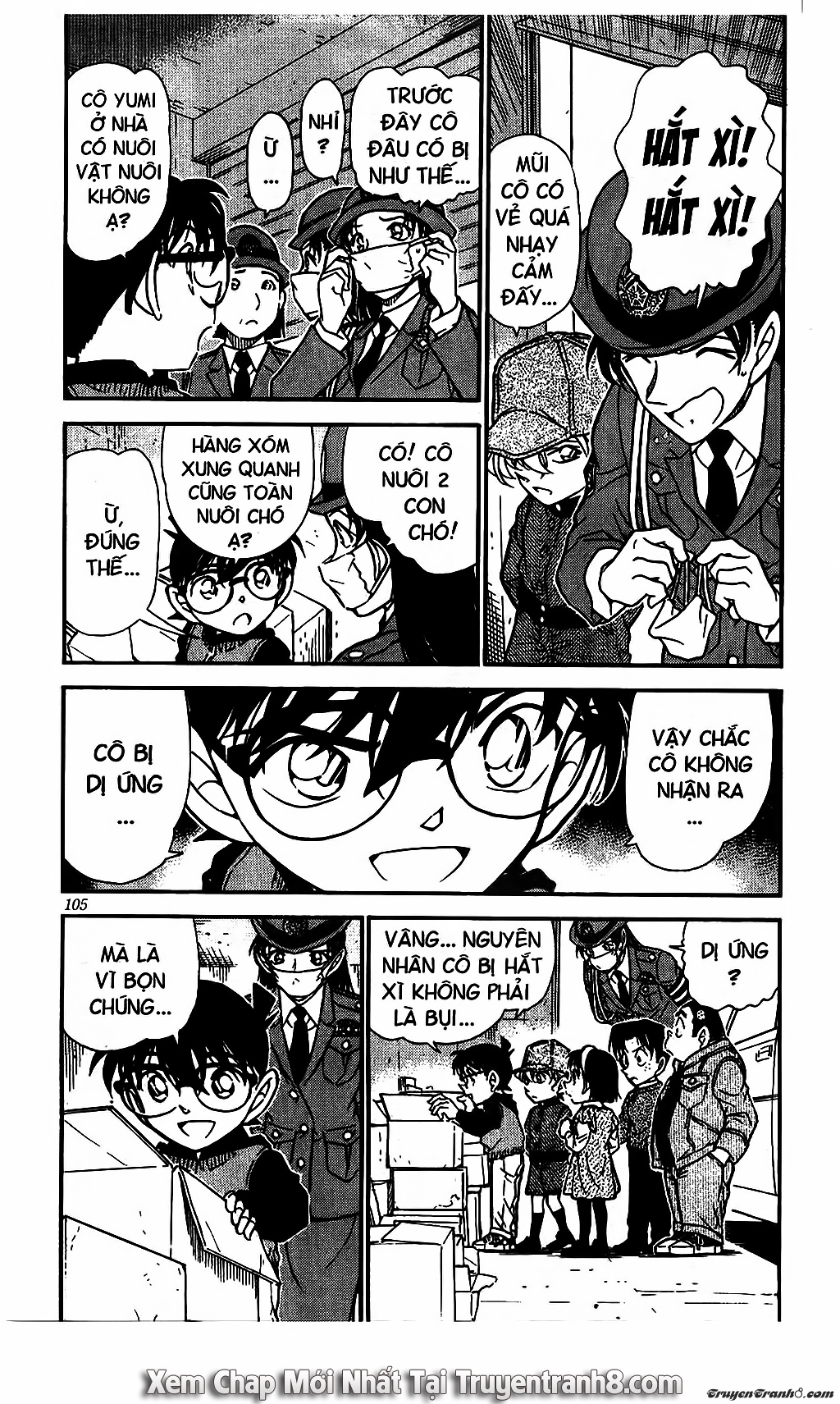 Thám Tử Conan Chap 507 - Next Chap 508