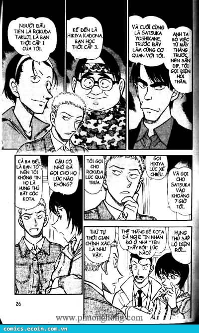 Thám Tử Conan Chap 512 - Next Chap 513