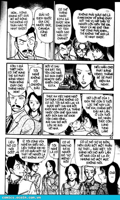 Thám Tử Conan Chap 513 - Next Chap 514