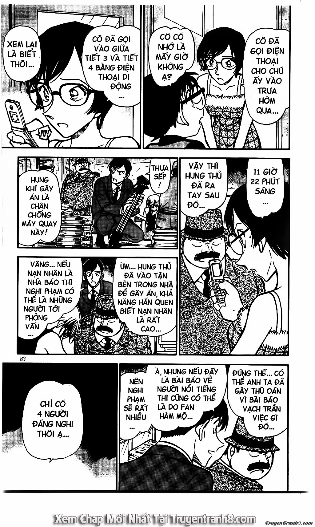 Thám Tử Conan Chap 515 - Next Chap 516