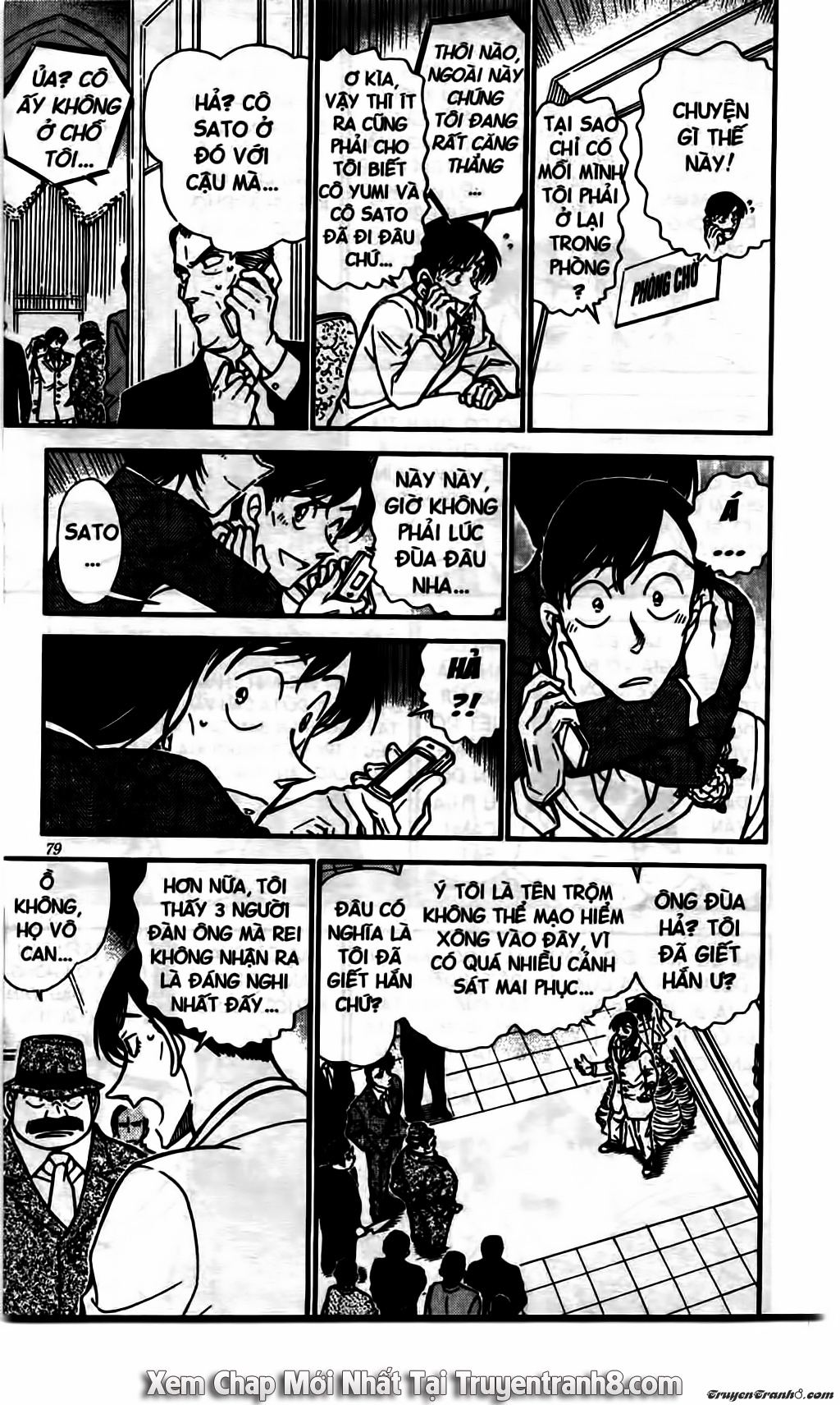 Thám Tử Conan Chap 537 - Next Chap 538