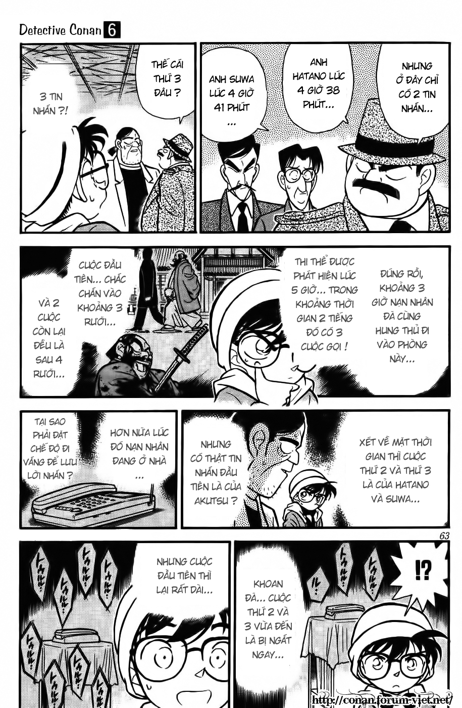 Thám Tử Conan Chap 54 - Next Chap 55