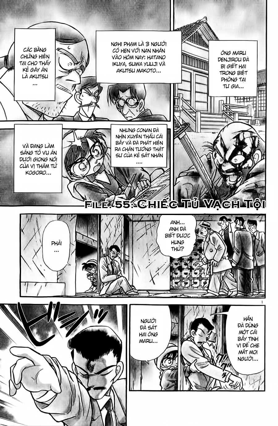 Thám Tử Conan Chap 55 - Next Chap 56