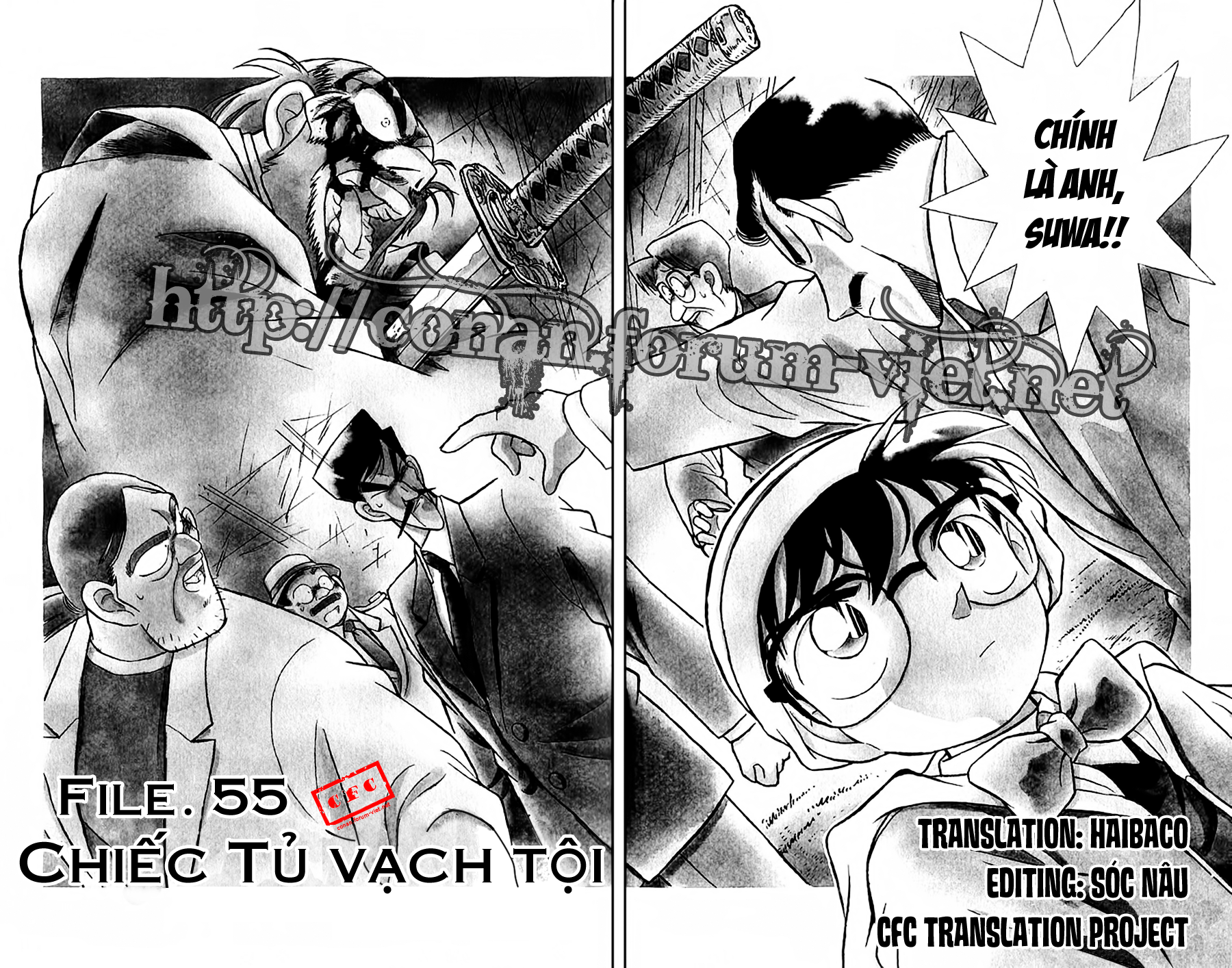Thám Tử Conan Chap 55 - Next Chap 56