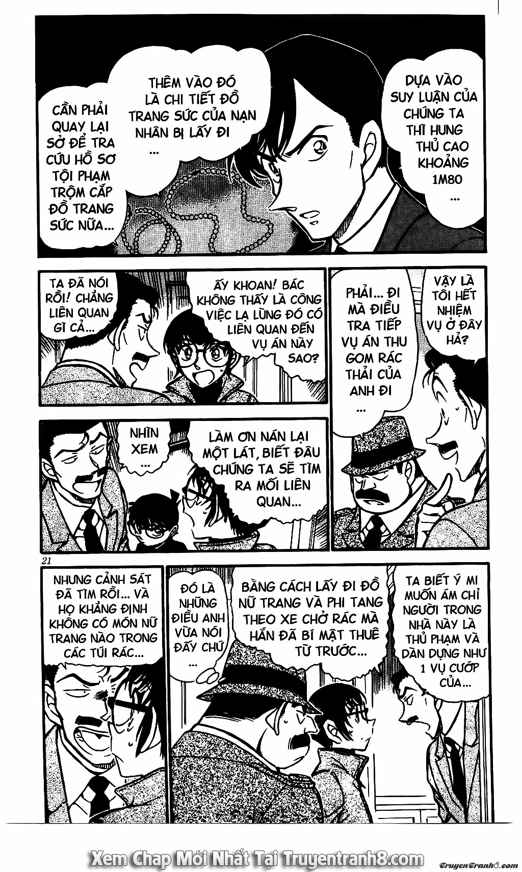 Thám Tử Conan Chap 555 - Next Chap 556