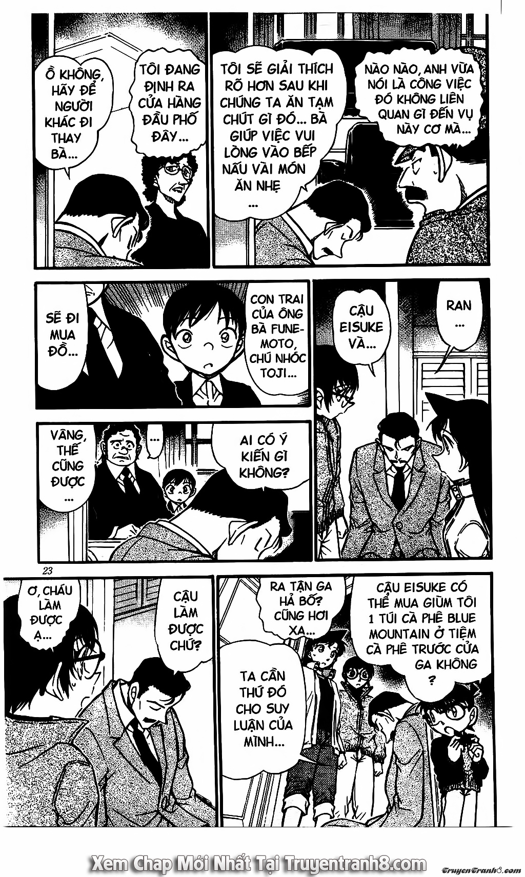 Thám Tử Conan Chap 555 - Next Chap 556