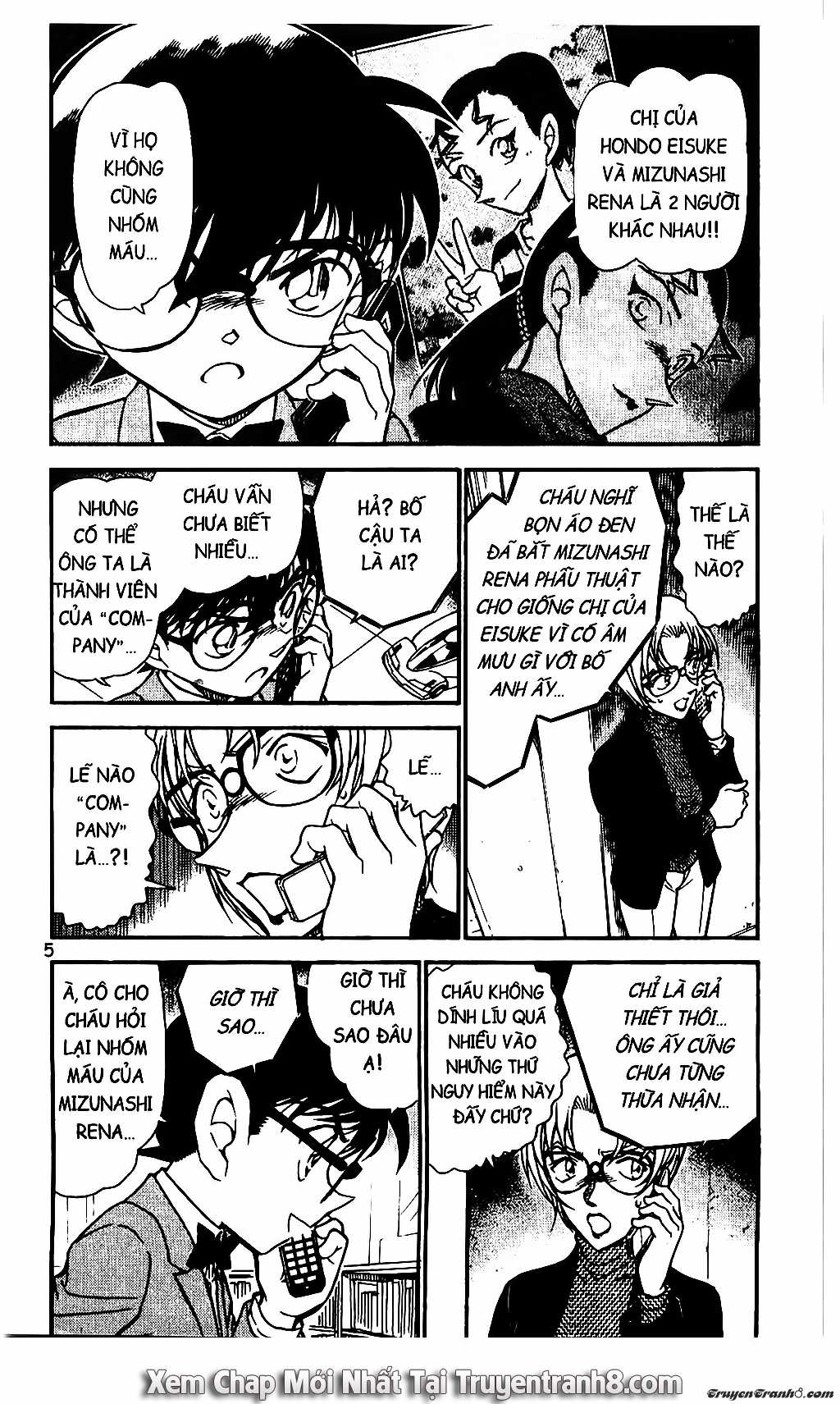 Thám Tử Conan Chap 587 - Next Chap 588