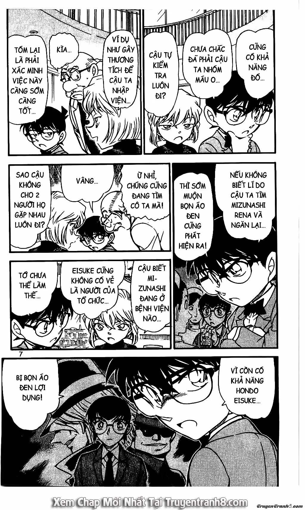 Thám Tử Conan Chap 587 - Next Chap 588