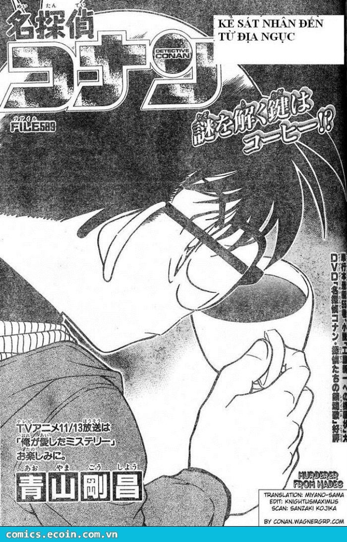 Thám Tử Conan Chap 589 - Next Chap 590