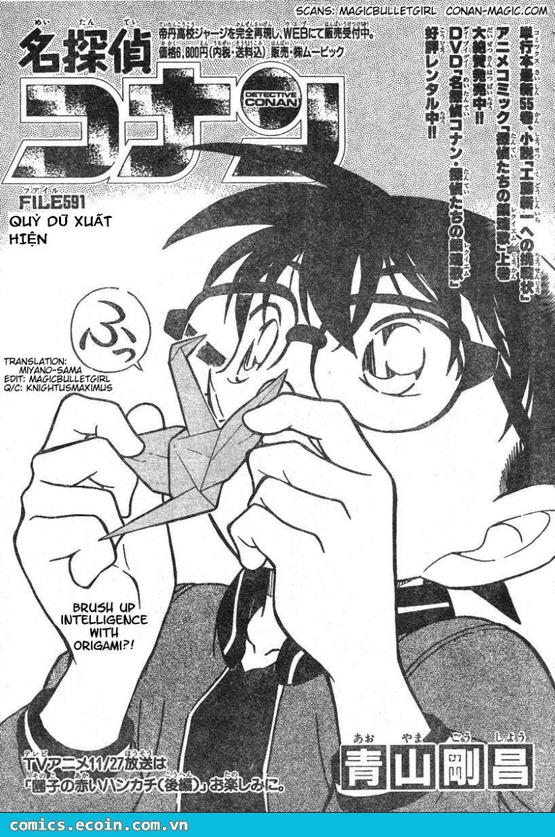 Thám Tử Conan Chap 591 - Next Chap 592