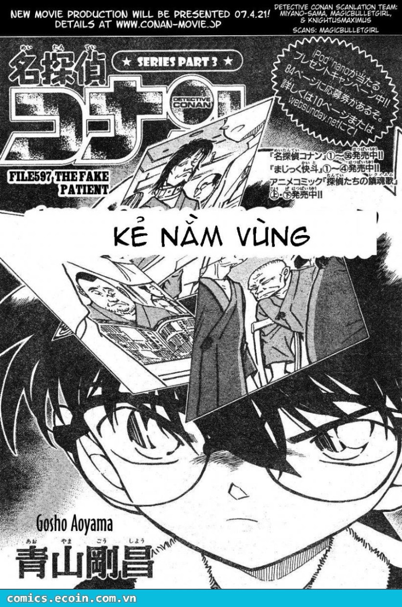 Thám Tử Conan Chap 597 - Next Chap 598