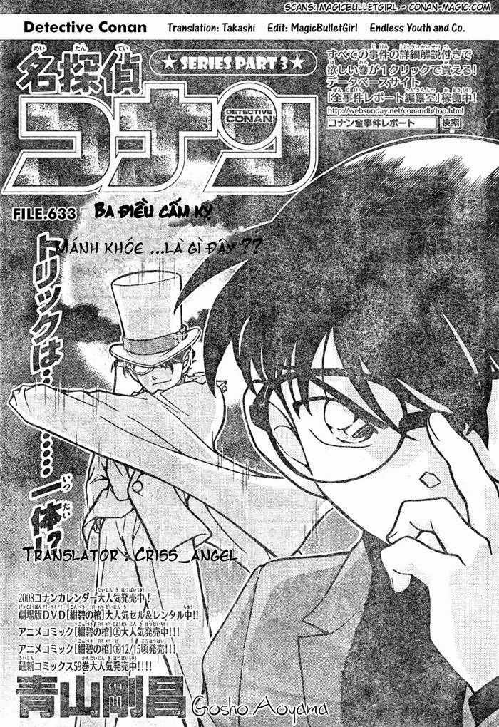 Thám Tử Conan Chap 633 - Next Chap 634
