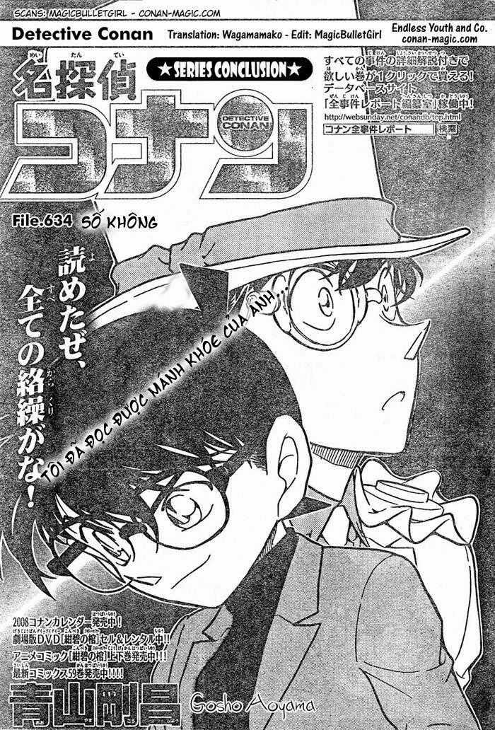 Thám Tử Conan Chap 634 - Next Chap 635
