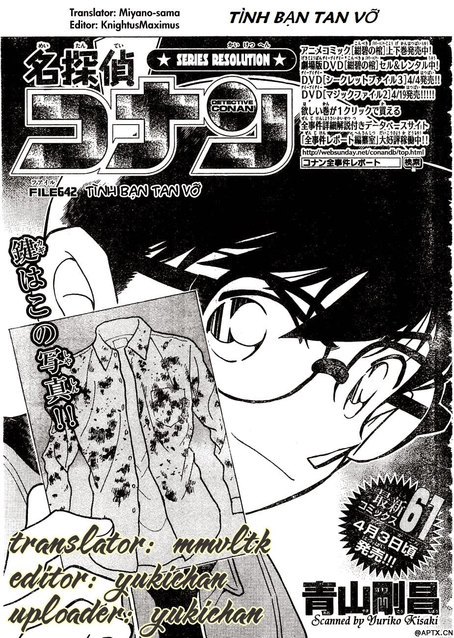 Thám Tử Conan Chap 642 - Next Chap 643