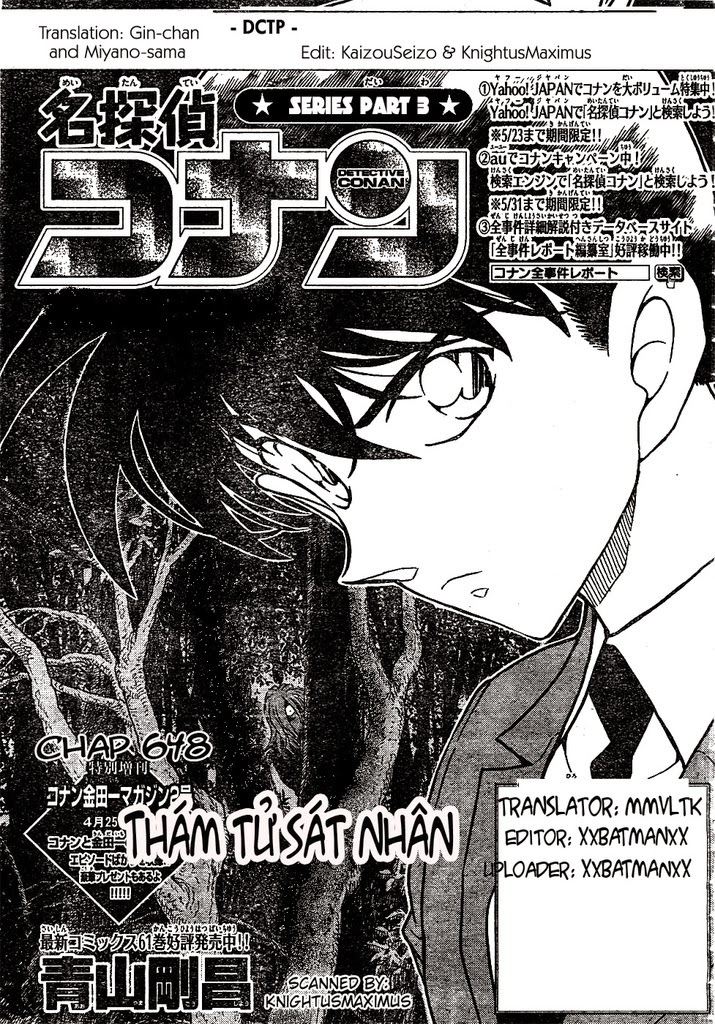 Thám Tử Conan Chap 648 - Next Chap 649