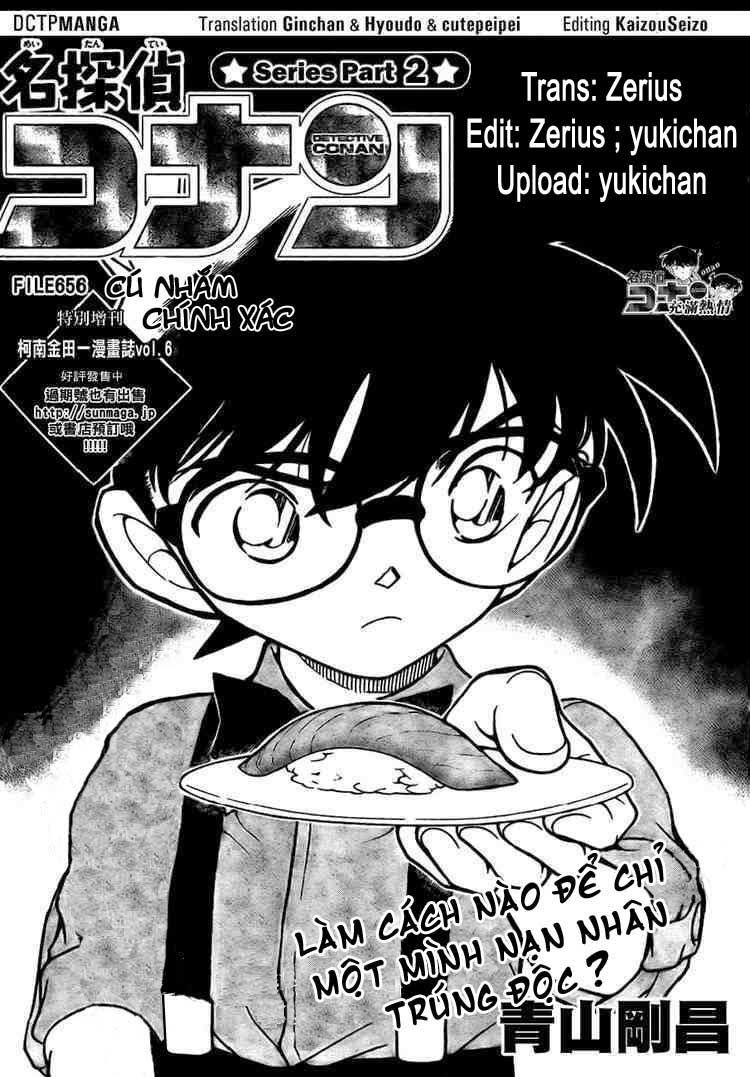 Thám Tử Conan Chap 656 - Next Chap 657
