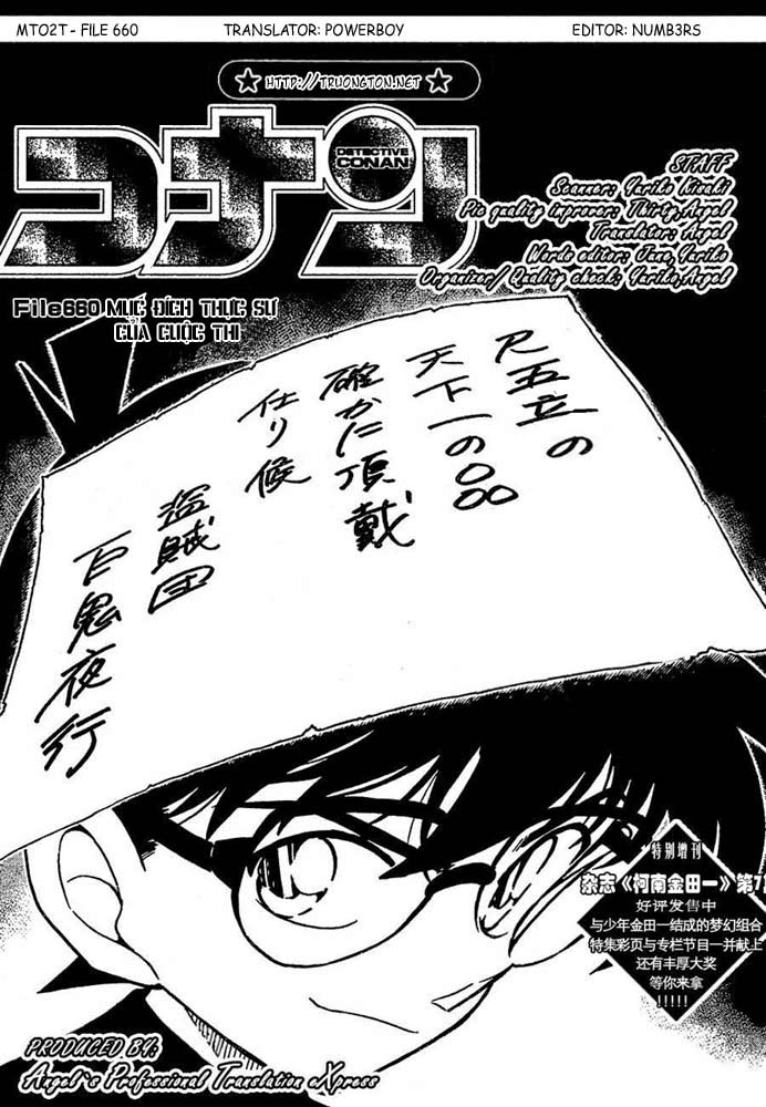 Thám Tử Conan Chap 660 - Next Chap 661