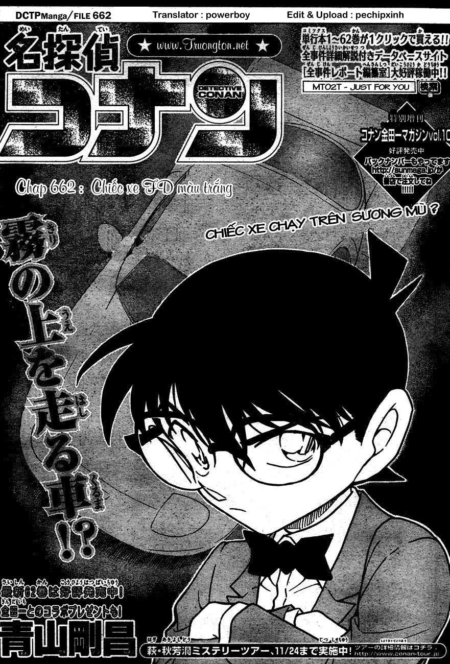 Thám Tử Conan Chap 662 - Next Chap 663