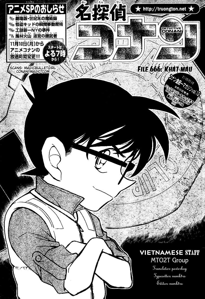 Thám Tử Conan Chap 666 - Next Chap 667