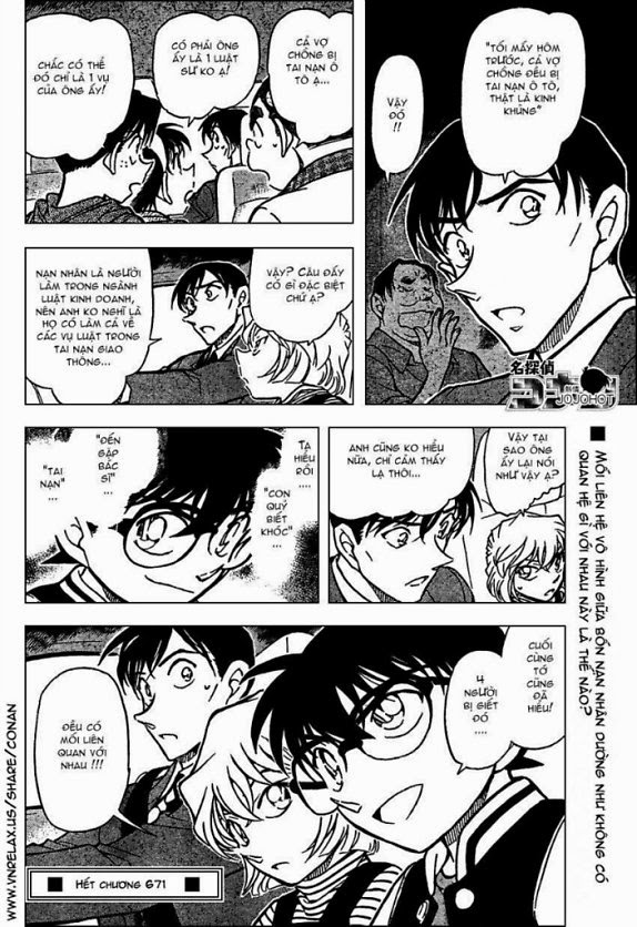 Thám Tử Conan Chap 671 - Next Chap 672
