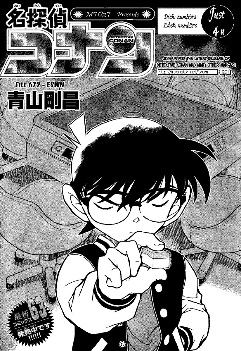 Thám Tử Conan Chap 672 - Next Chap 673