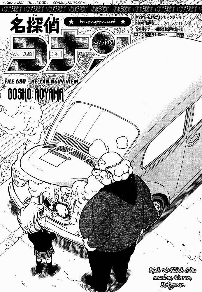 Thám Tử Conan Chap 680 - Next Chap 681