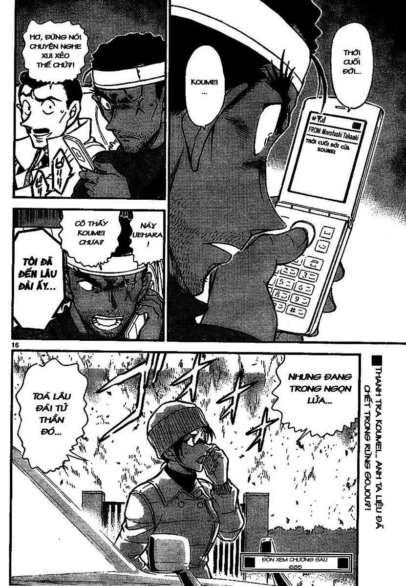 Thám Tử Conan Chap 684 - Next Chap 685