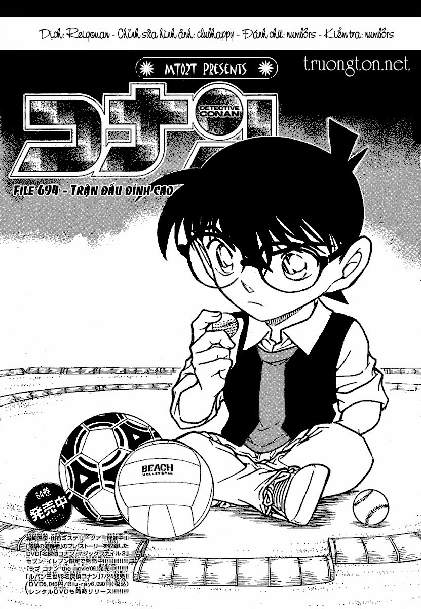 Thám Tử Conan Chap 694 - Next Chap 695
