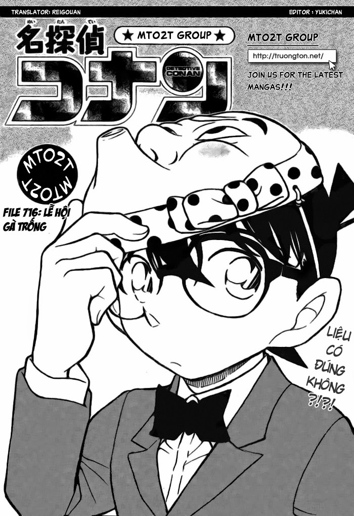 Thám Tử Conan Chap 716 - Next Chap 717