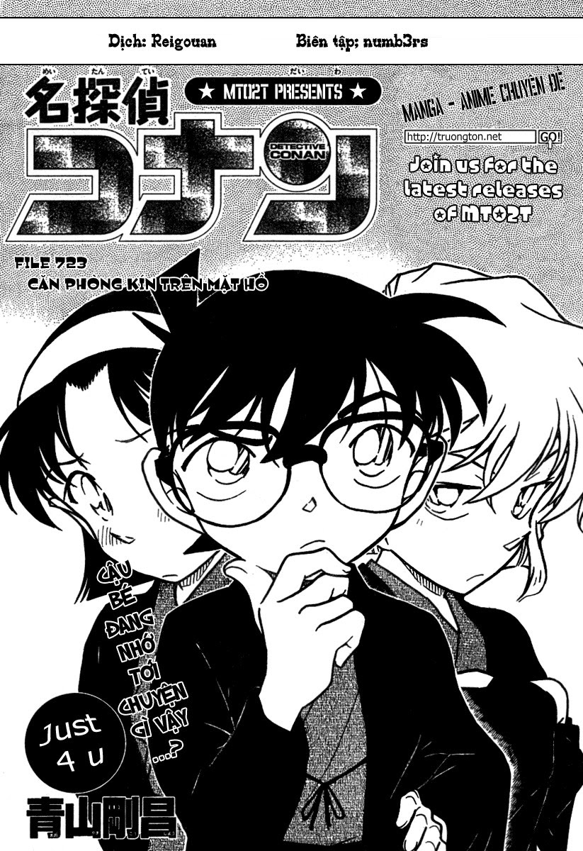 Thám Tử Conan Chap 723 - Next Chap 724