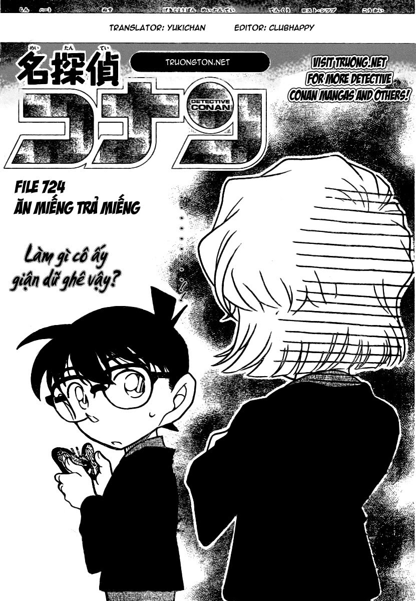 Thám Tử Conan Chap 724 - Next Chap 725