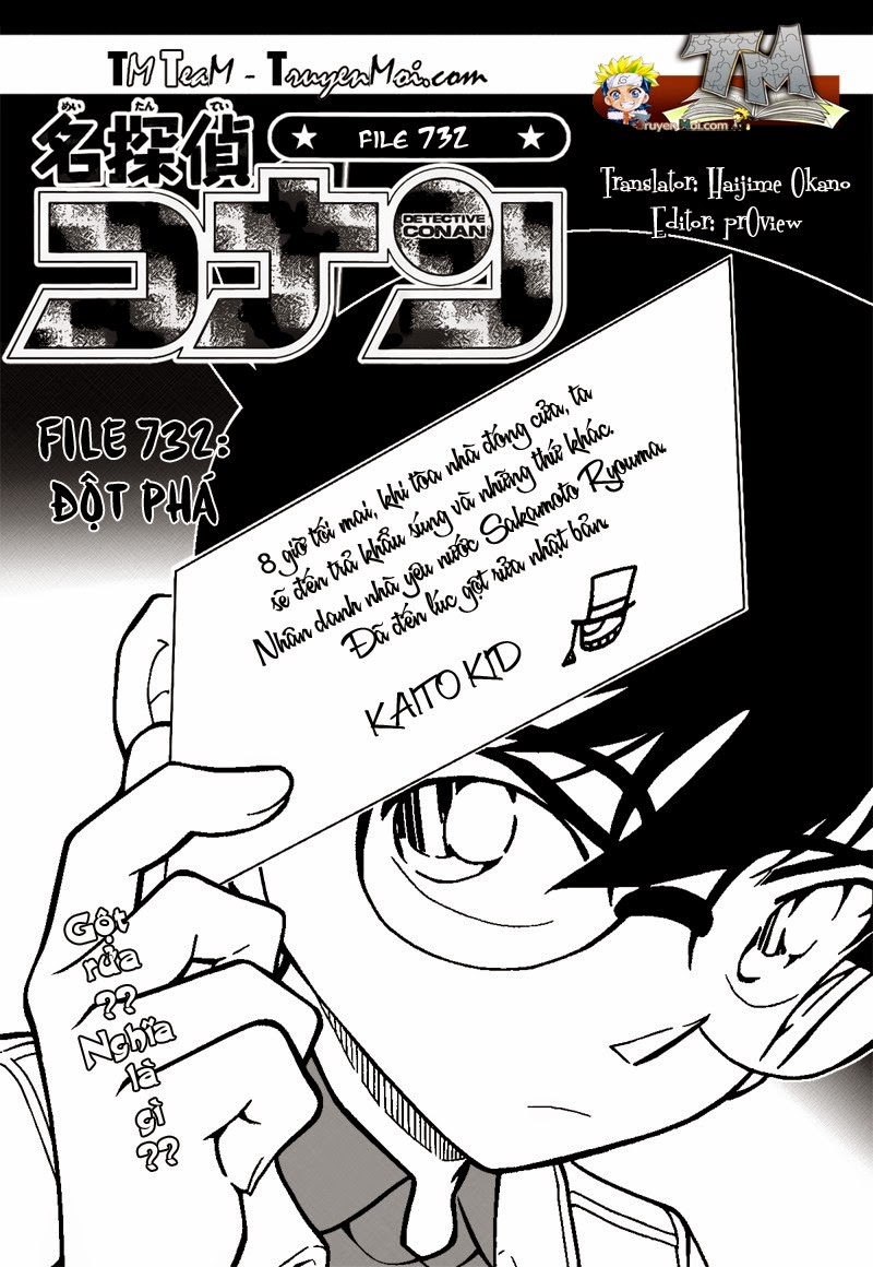 Thám Tử Conan Chap 732 - Next Chap 733