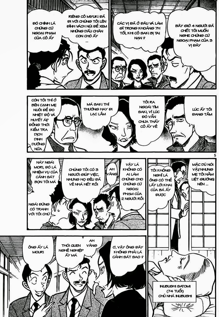 Thám Tử Conan Chap 737 - Next Chap 738