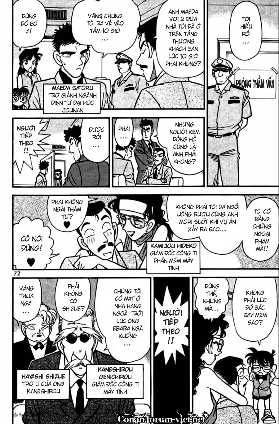 Thám Tử Conan Chap 74 - Next Chap 75