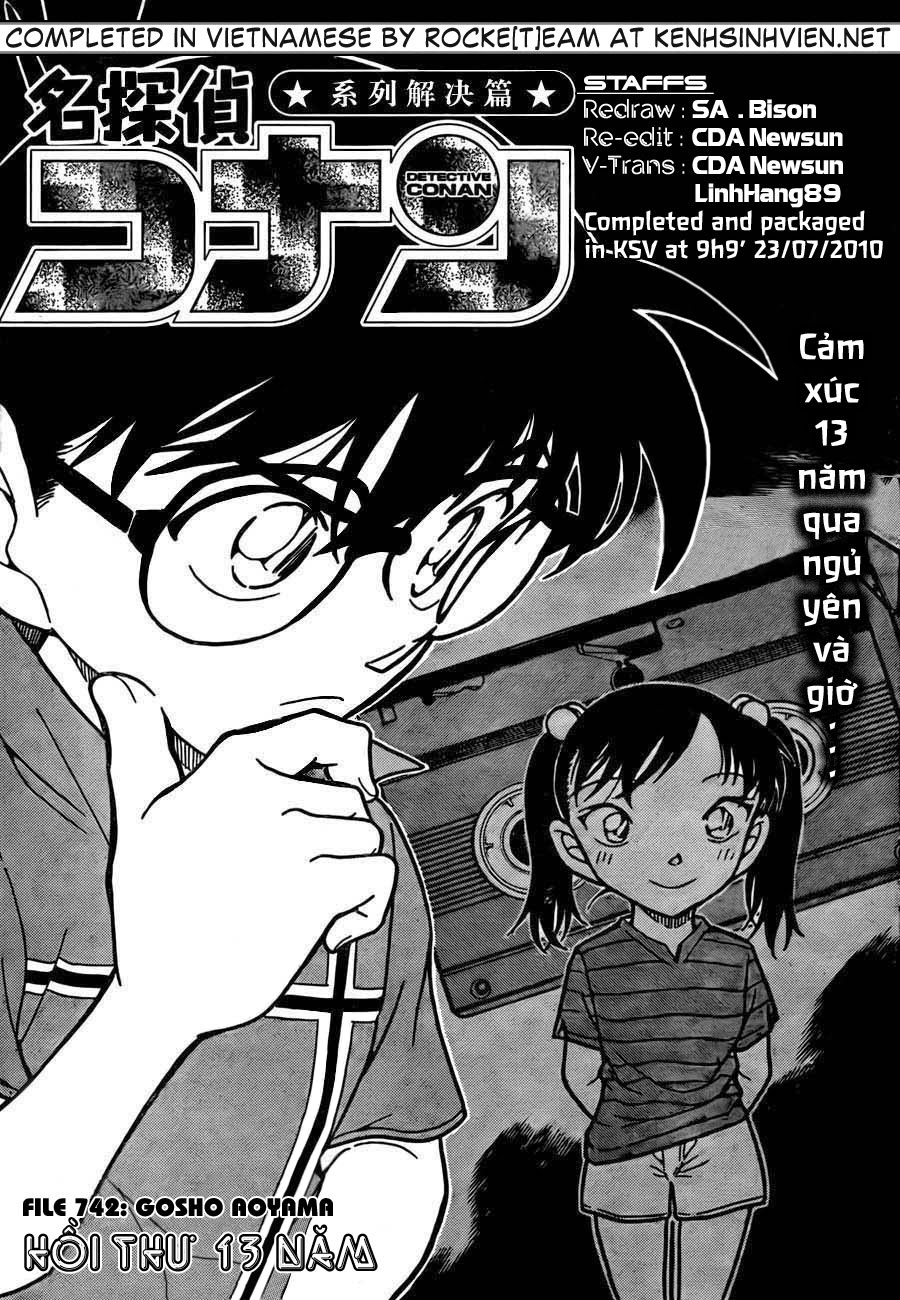 Thám Tử Conan Chap 742 - Next Chap 743