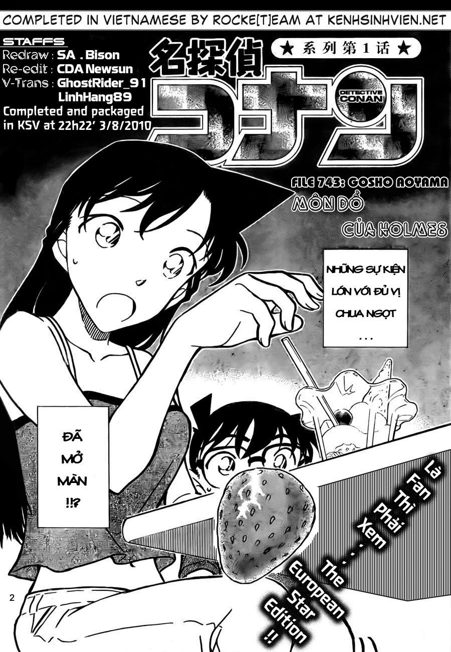 Thám Tử Conan Chap 743 - Next Chap 744