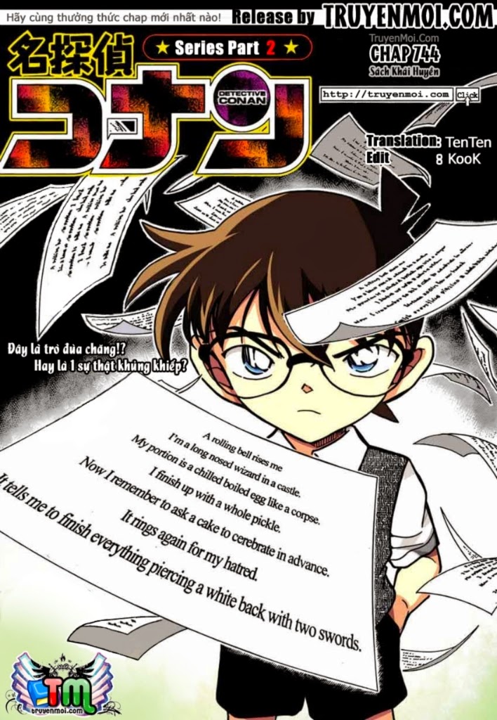 Thám Tử Conan Chap 744 - Next Chap 745