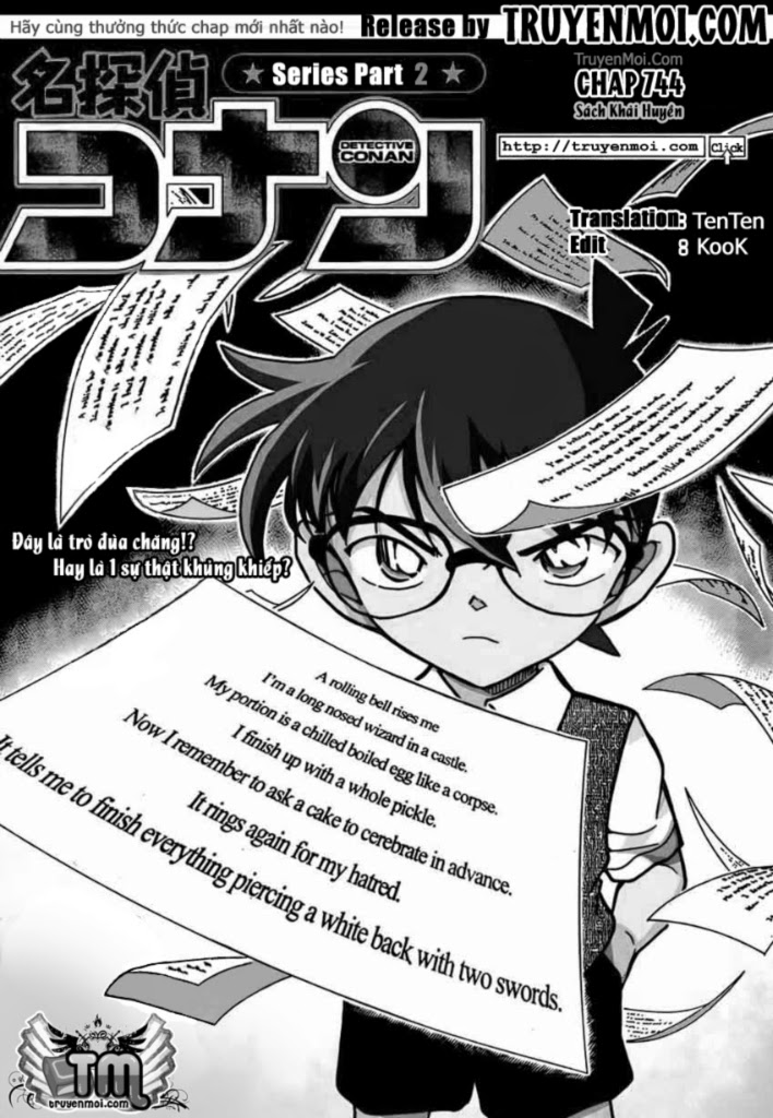 Thám Tử Conan Chap 744 - Next Chap 745