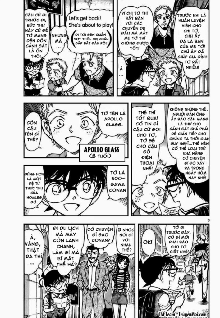 Thám Tử Conan Chap 744 - Next Chap 745