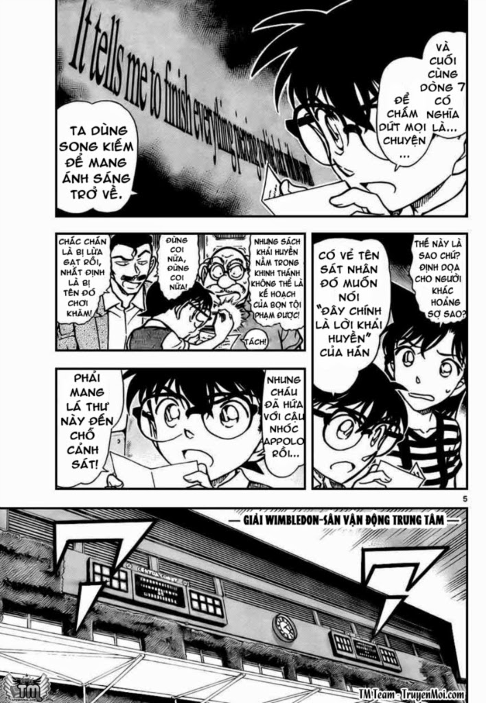 Thám Tử Conan Chap 744 - Next Chap 745
