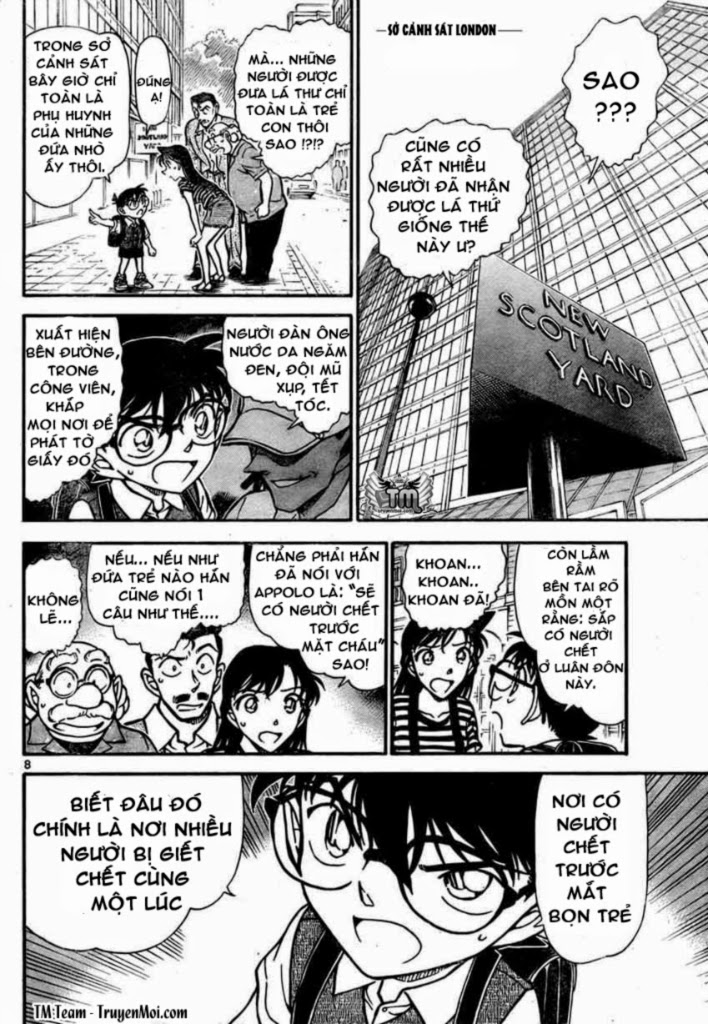 Thám Tử Conan Chap 744 - Next Chap 745