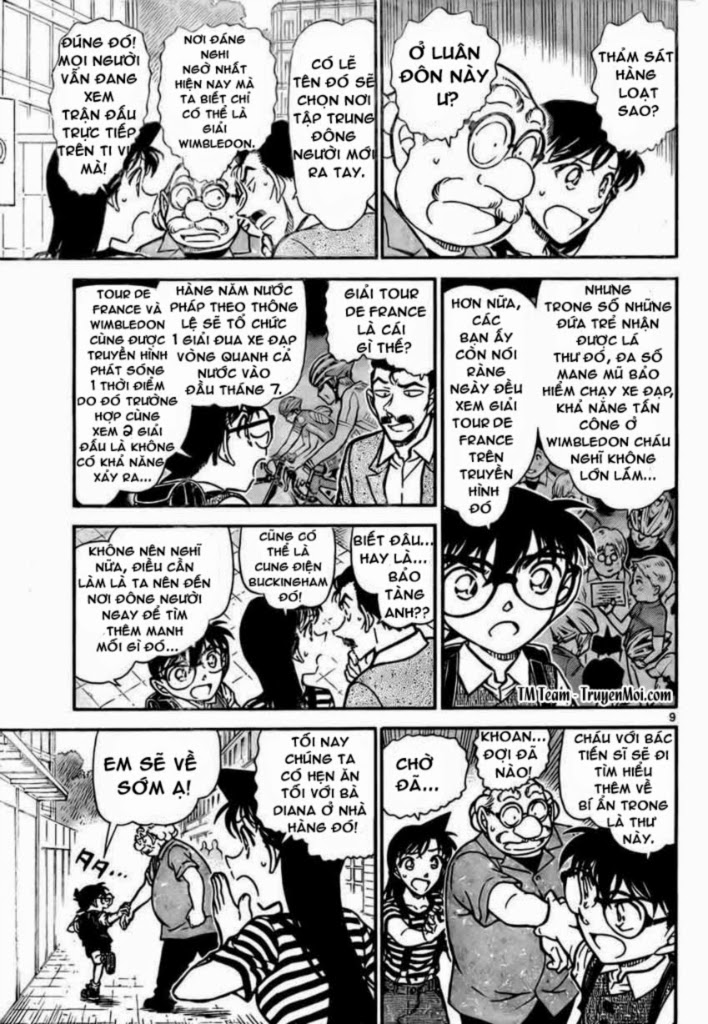 Thám Tử Conan Chap 744 - Next Chap 745