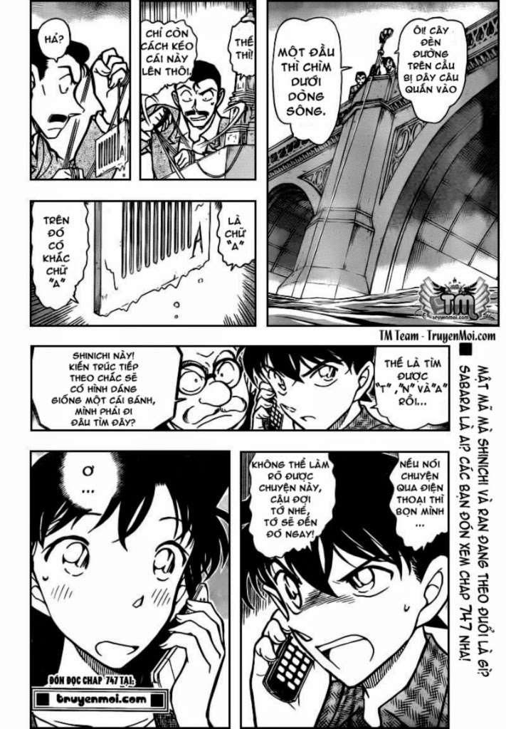 Thám Tử Conan Chap 746 - Next Chap 747