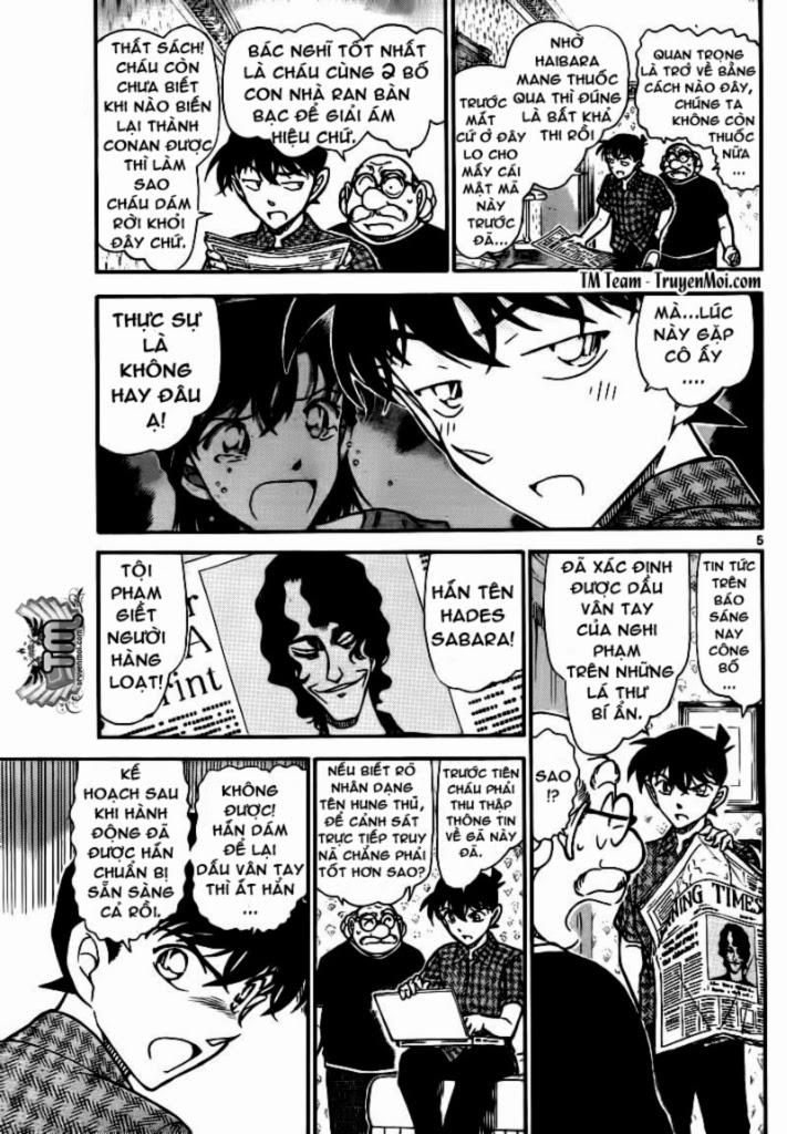 Thám Tử Conan Chap 746 - Next Chap 747