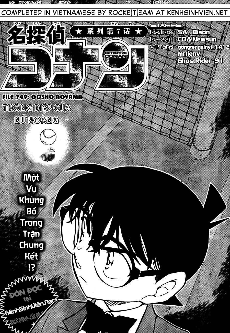 Thám Tử Conan Chap 749 - Next Chap 750