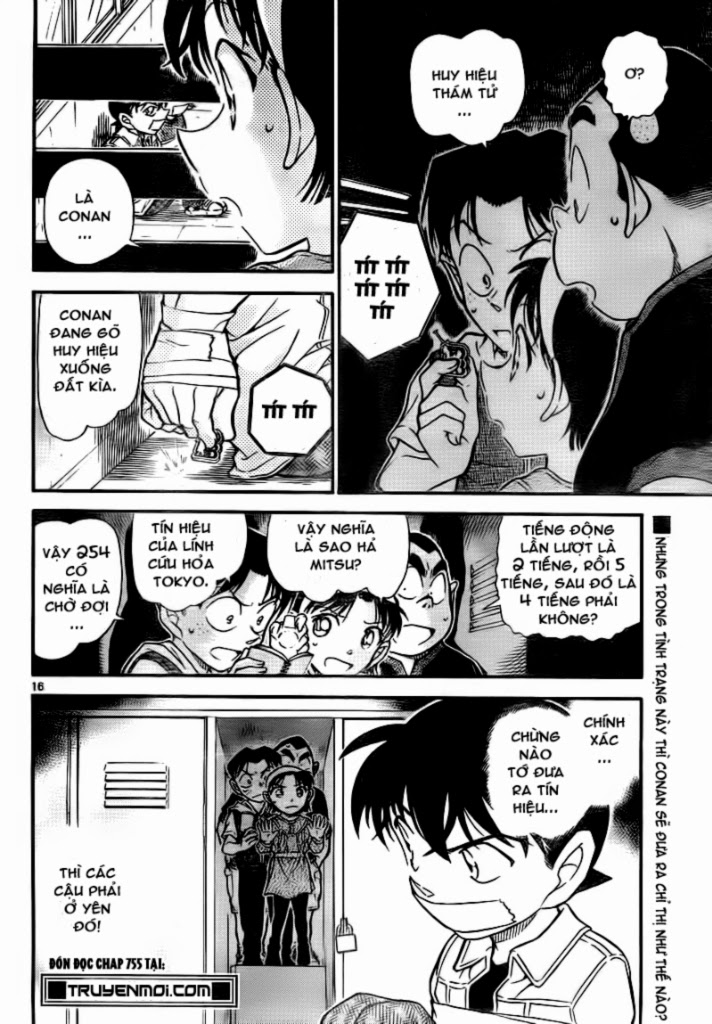 Thám Tử Conan Chap 754 - Next Chap 755