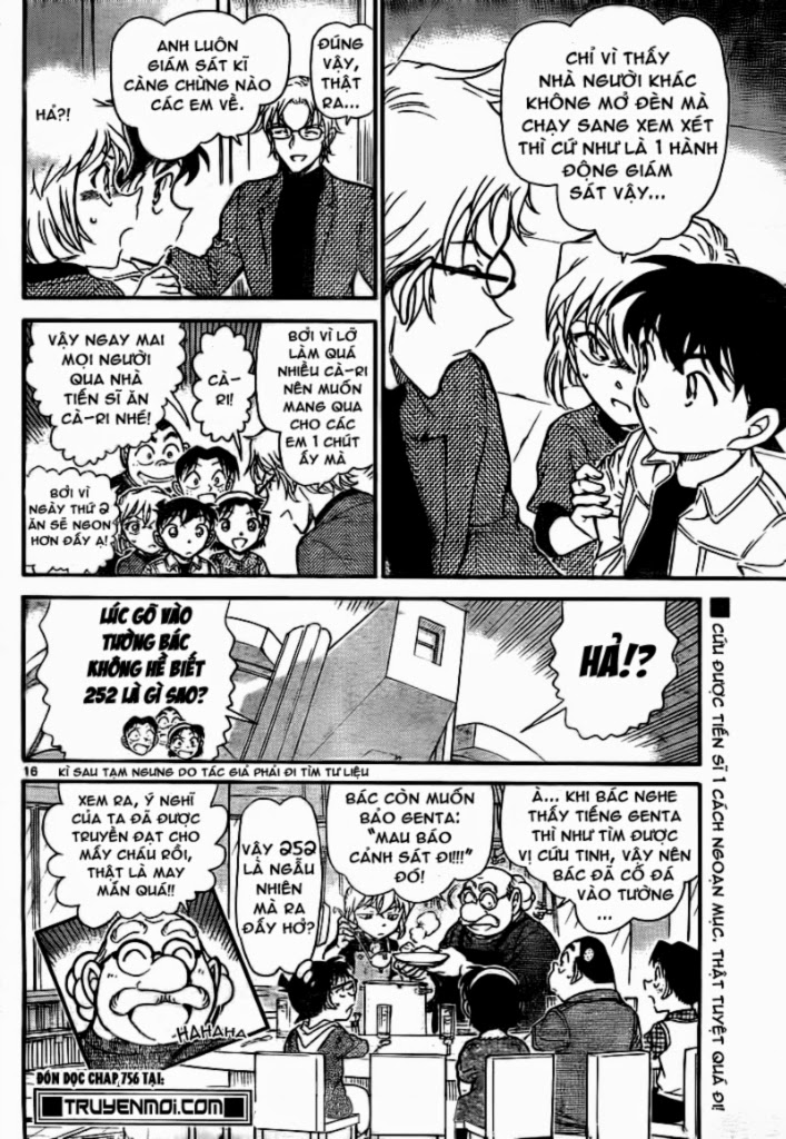 Thám Tử Conan Chap 755 - Next Chap 756