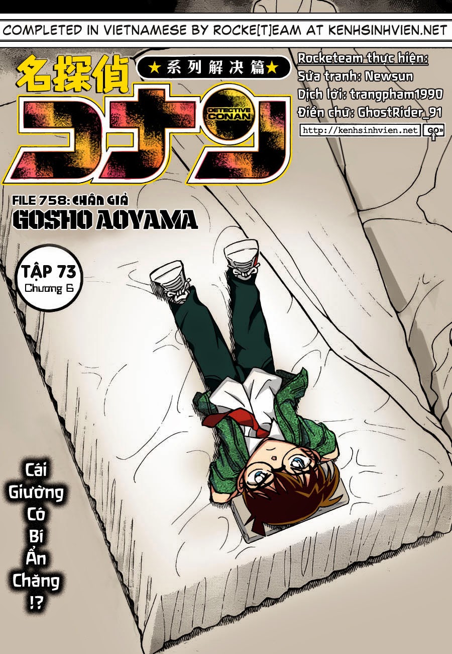 Thám Tử Conan Chap 758 - Next Chap 759