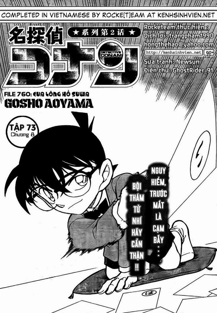 Thám Tử Conan Chap 760 - Next Chap 761
