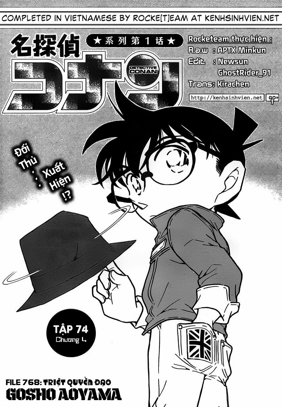 Thám Tử Conan Chap 768 - Next Chap 769